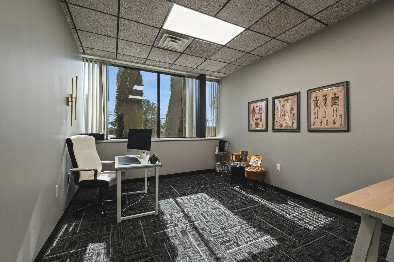 Corner private office