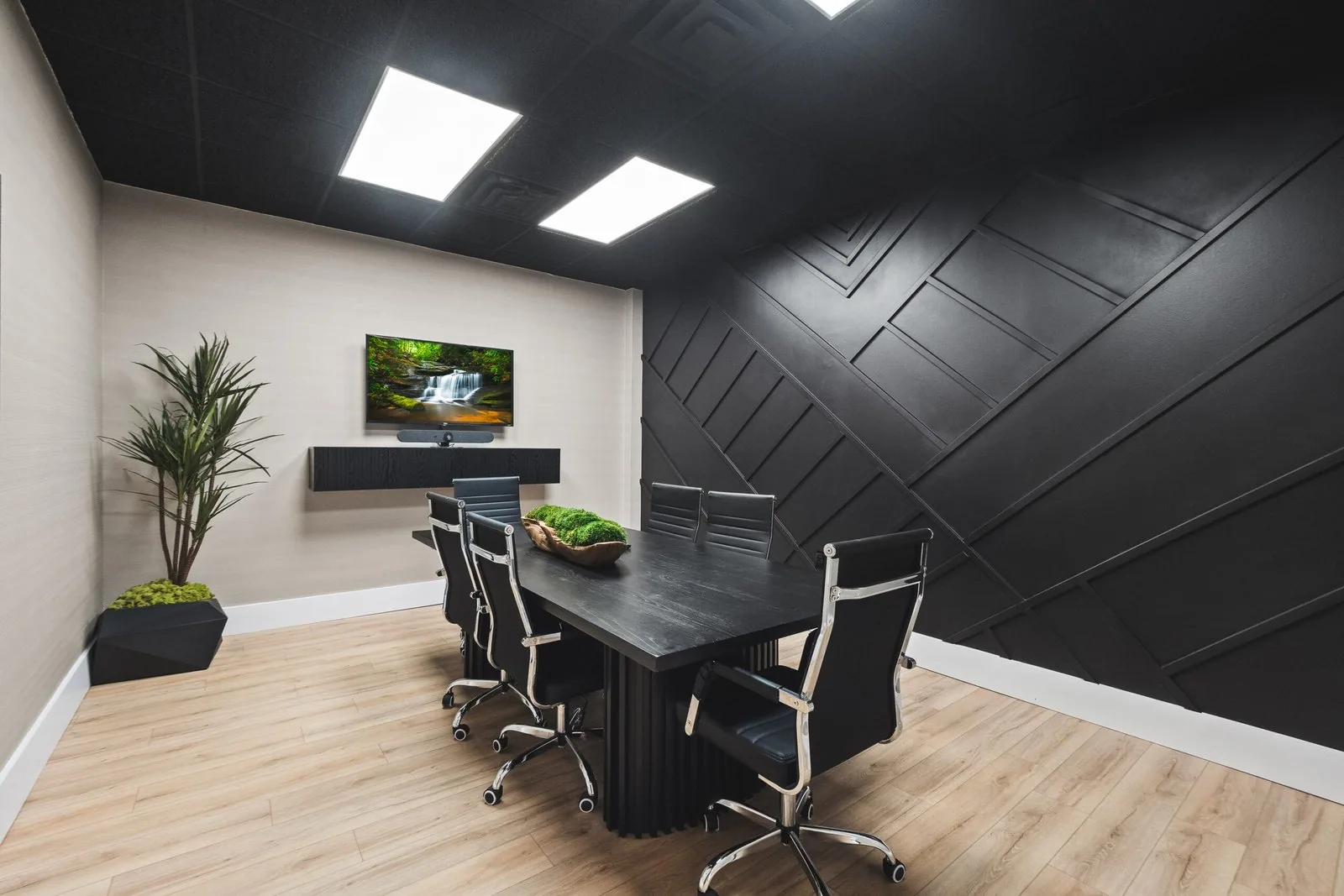 Office corridor